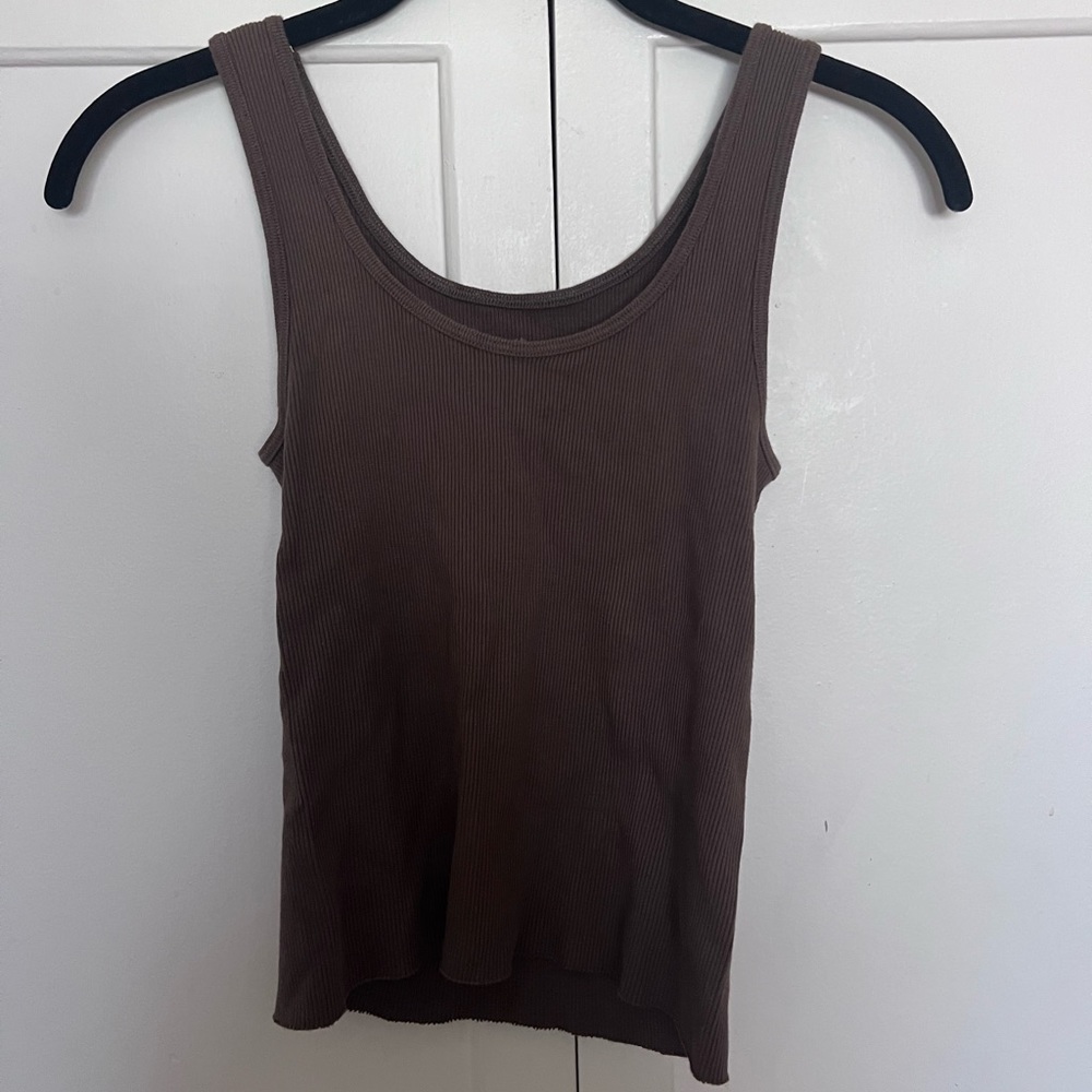 Brown Brandy Melville Tank
